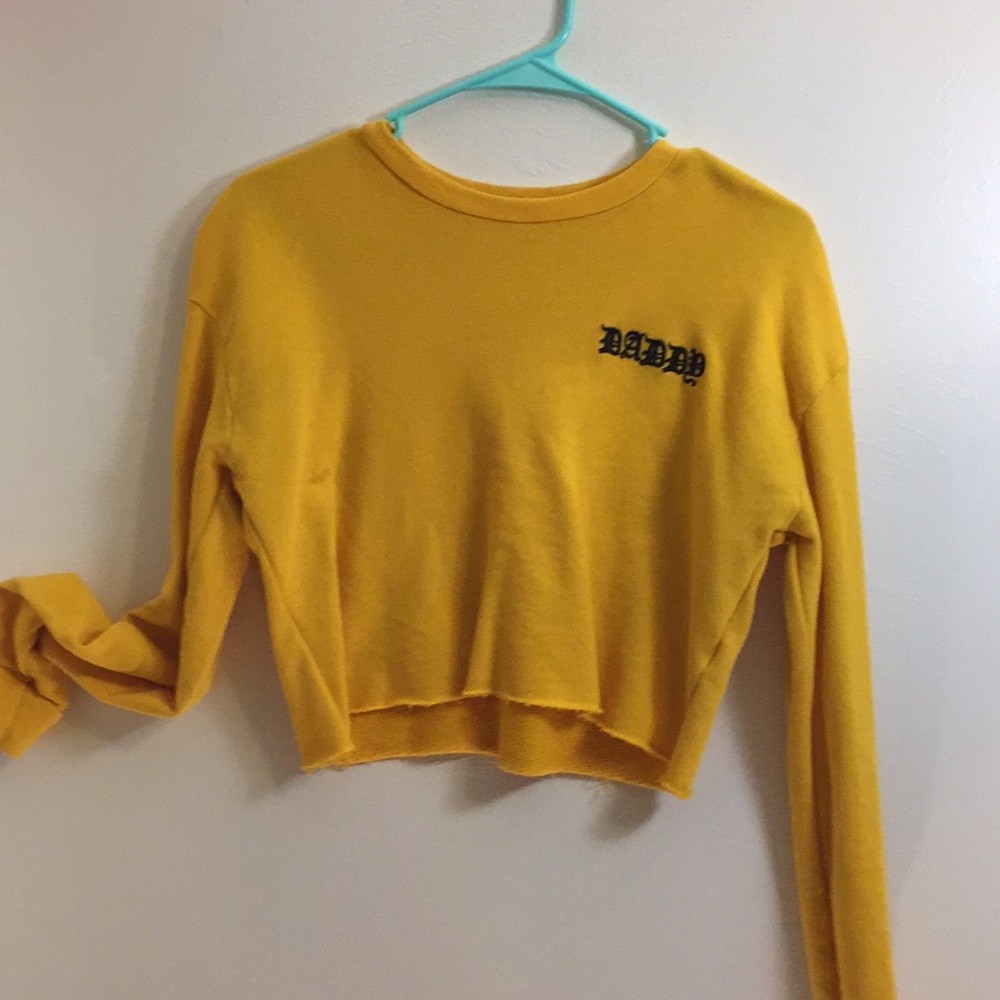 Crop Daddy Sweatshirt 🐯